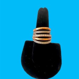 Brighton Gold and Silver Multi-Band Ring